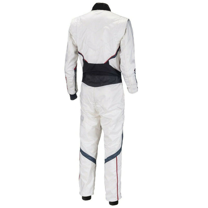 White Go Kart Racing Suit Explicit Pro
