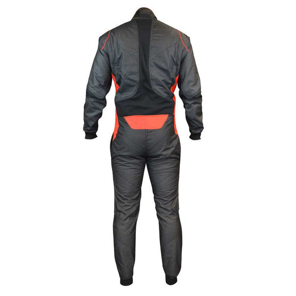 Plain Black Go Kart Racing Outfit Explicit Pro