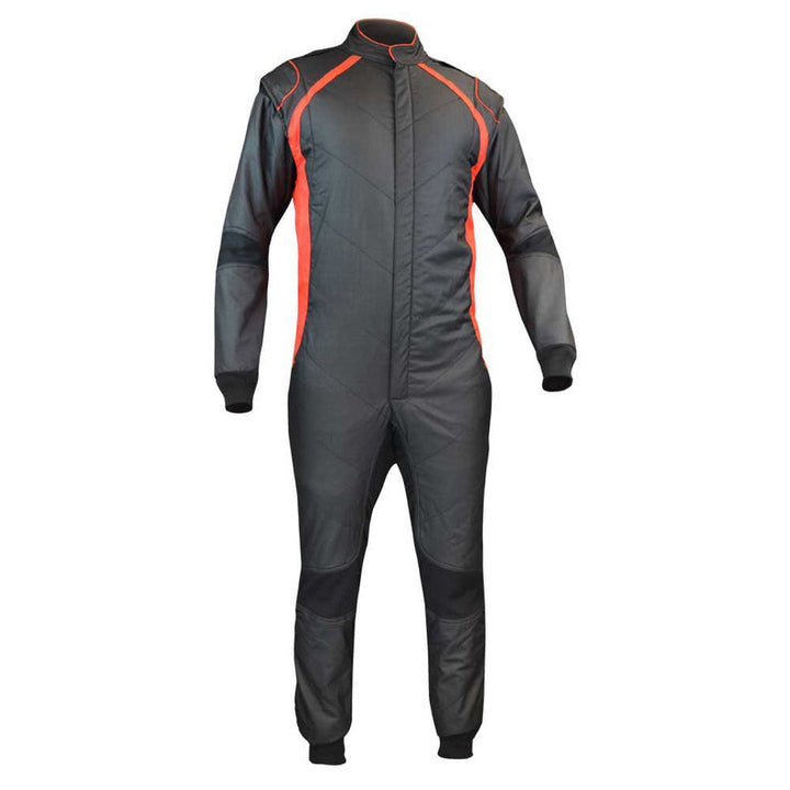 Plain Black Go Kart Racing Outfit Explicit Pro
