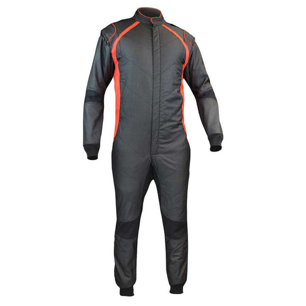 Plain Black Go Kart Racing Outfit Explicit Pro