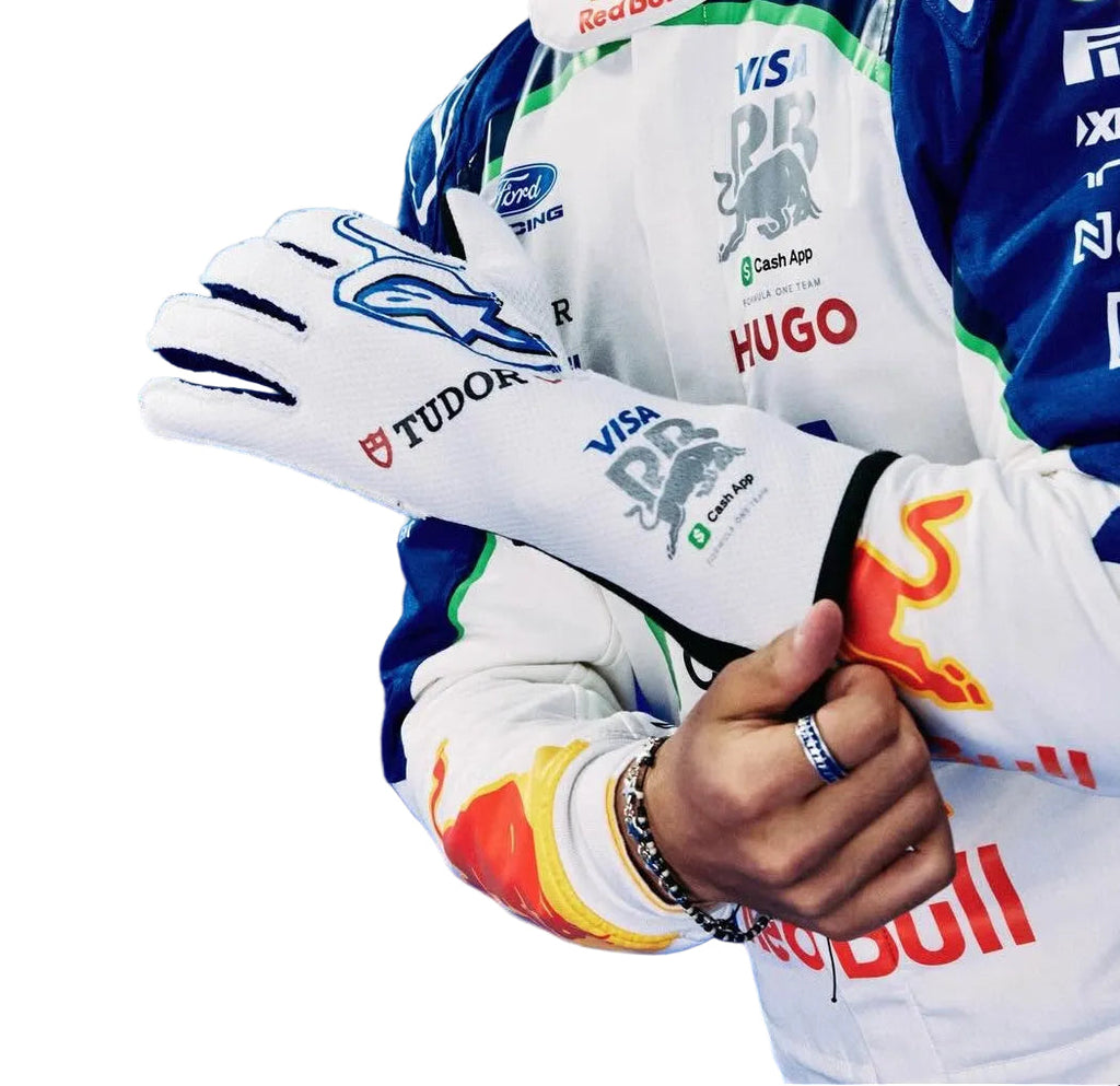 2026 Racing Bulls F1 Racing Gloves - Explicit Pro