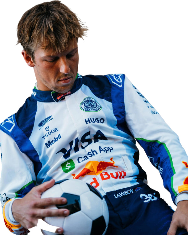 2026 Liam Lawson & Arvid Lindblad Barcelona GP F1 Racing suit - Explicit Pro