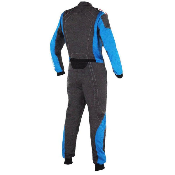 Black / Blue Kart Racing Cordura One Piece suit Explicit Pro